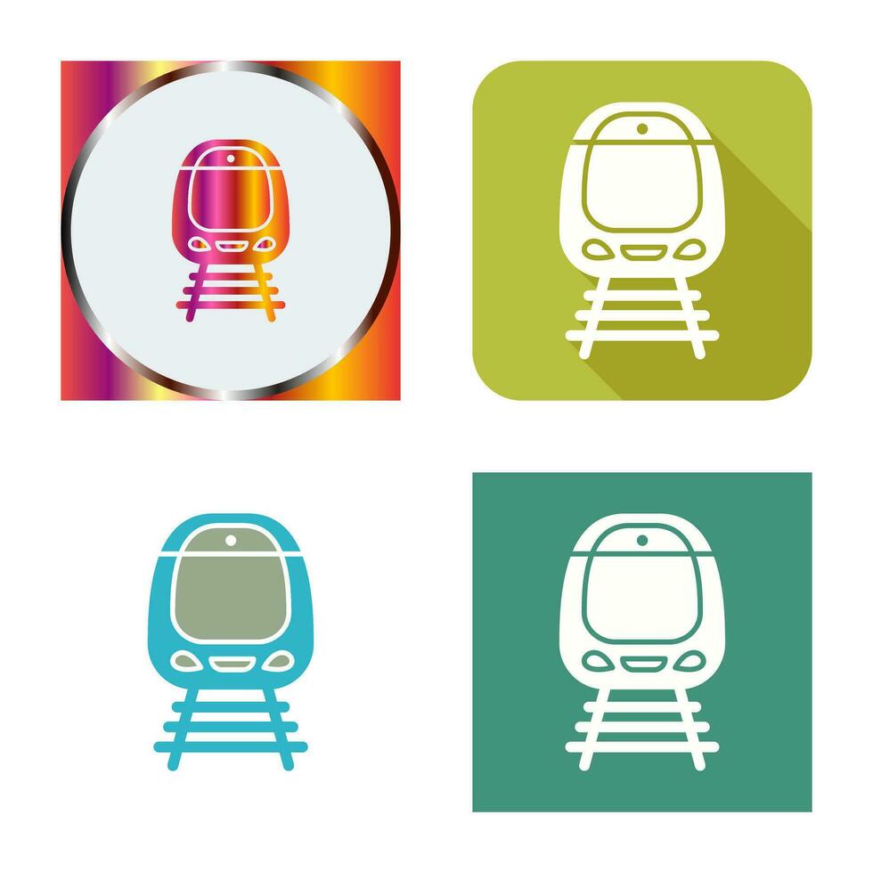 icono de vector de tren