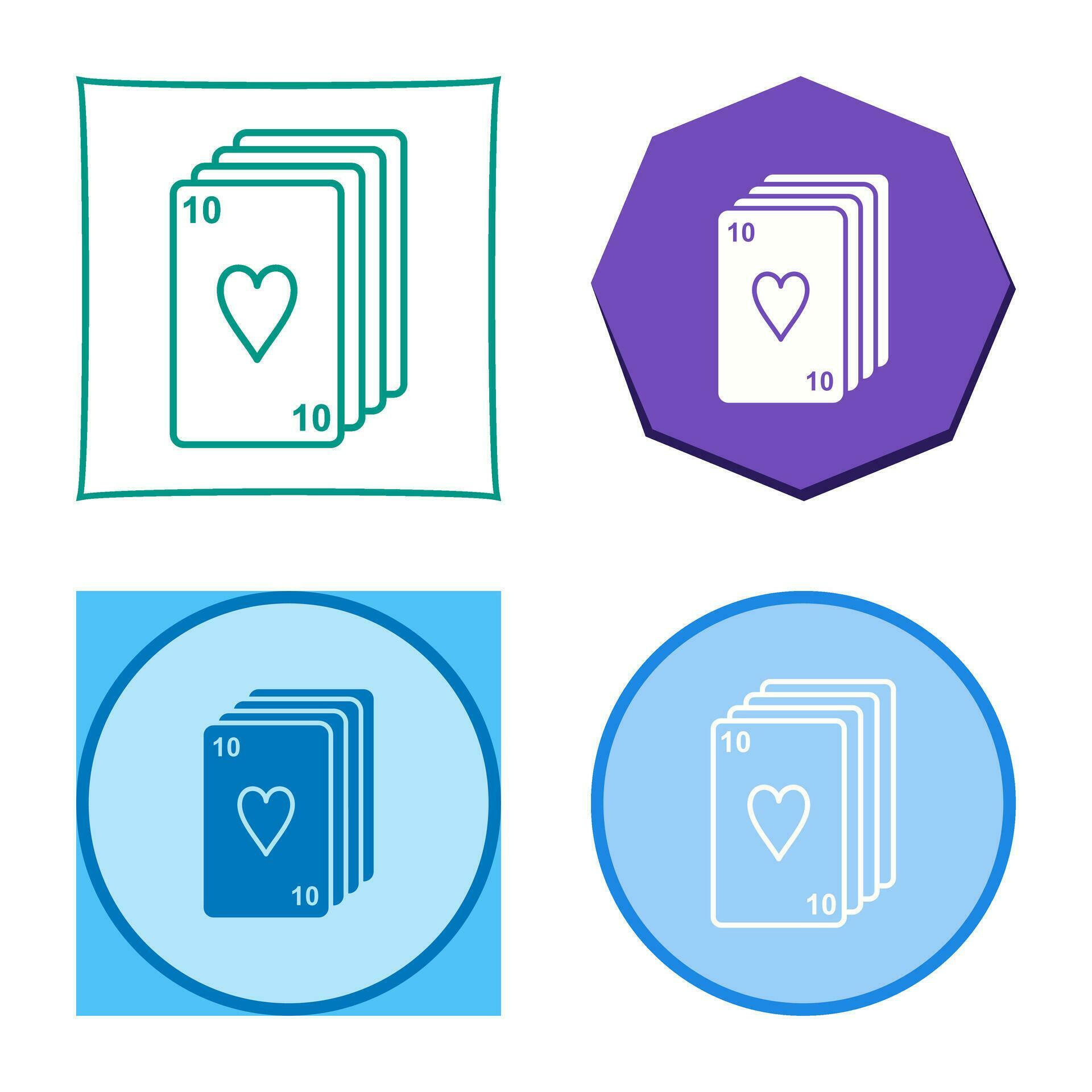 Deck of Cards Vector Icon 34155035 Vector Art at Vecteezy