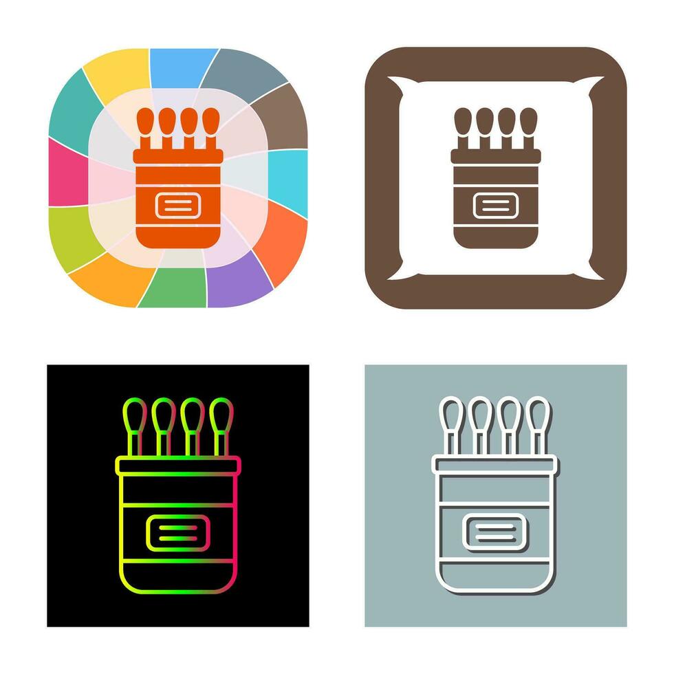 Cotton buds Vector Icon