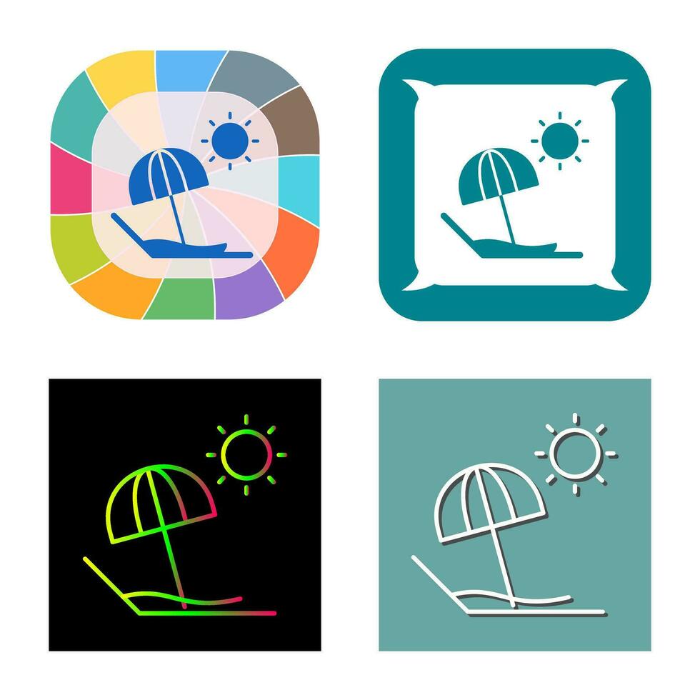 Beach Vector Icon