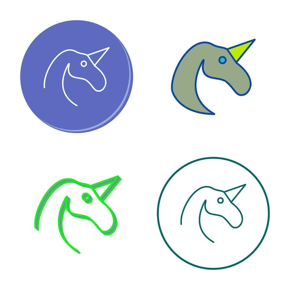 Unicorn Vector Icon