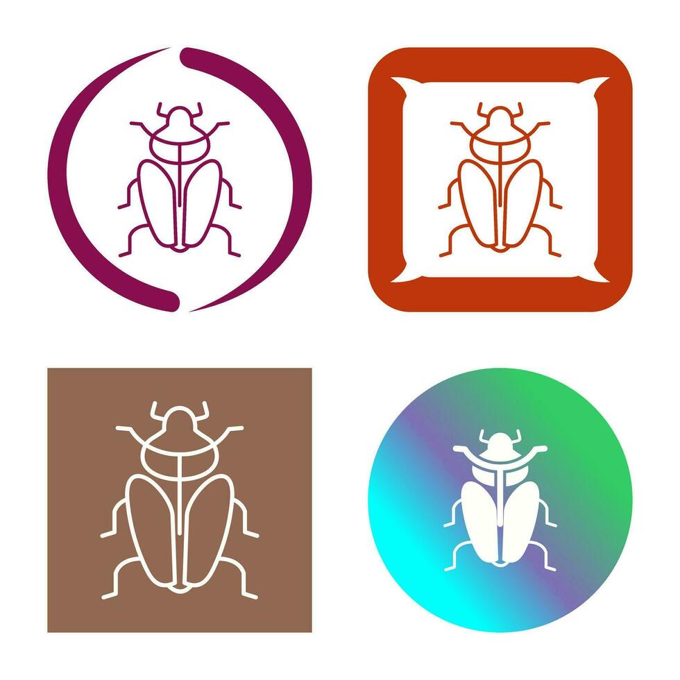 icono de vector de insecto