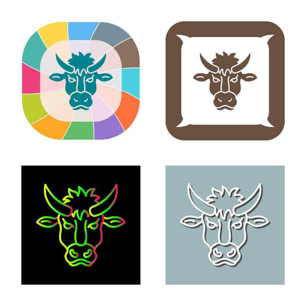 Bison Vector Icon