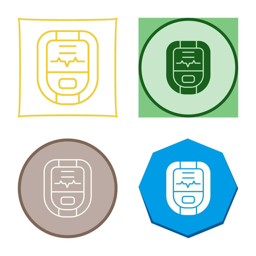 Oximeter Vector Icon