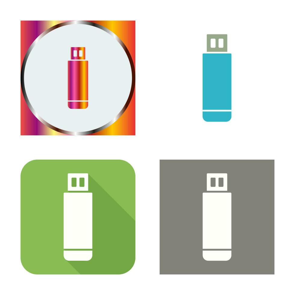 USB Drive Vector Icon