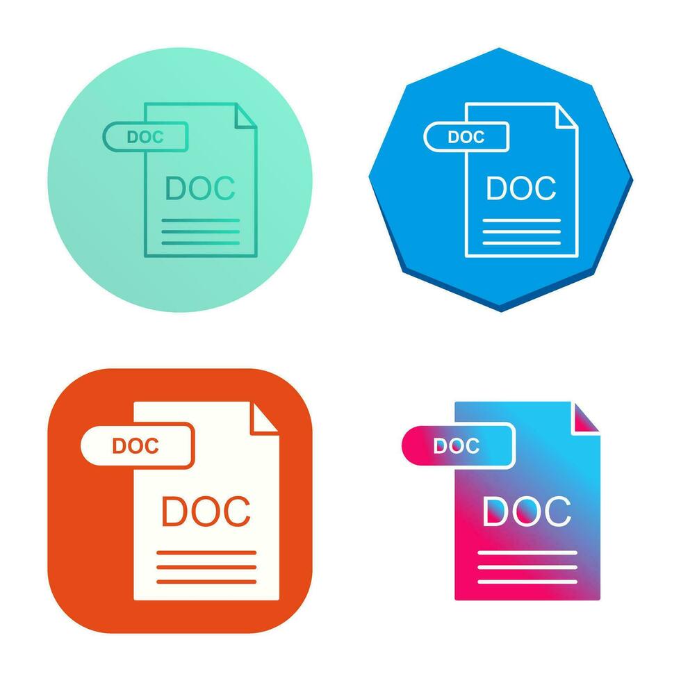 icono de vector de documento