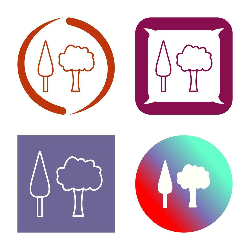 Trees Vector Icon