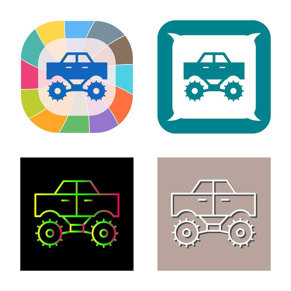 Monster Truck Vector Icon