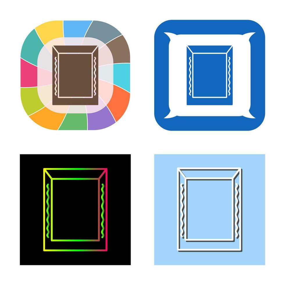 Unique Frame Vector Icon