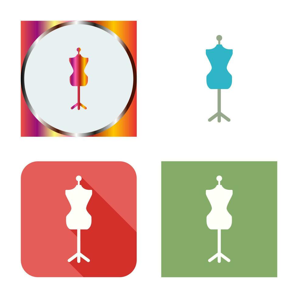 Dress Holder Vector Icon