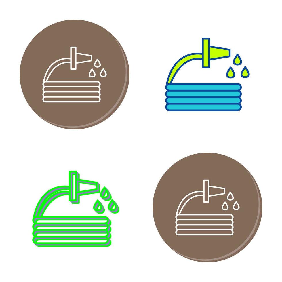 Unique Water Hose Vector Icon