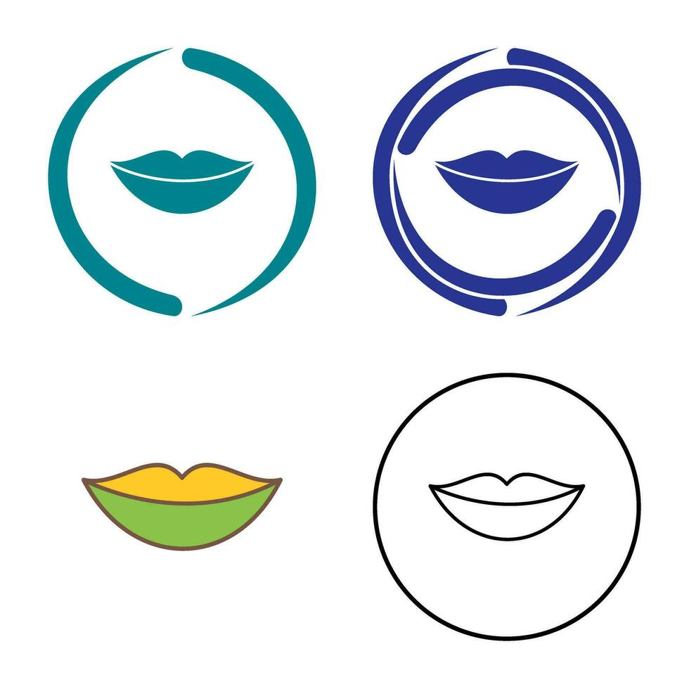 Lips Vector Icon