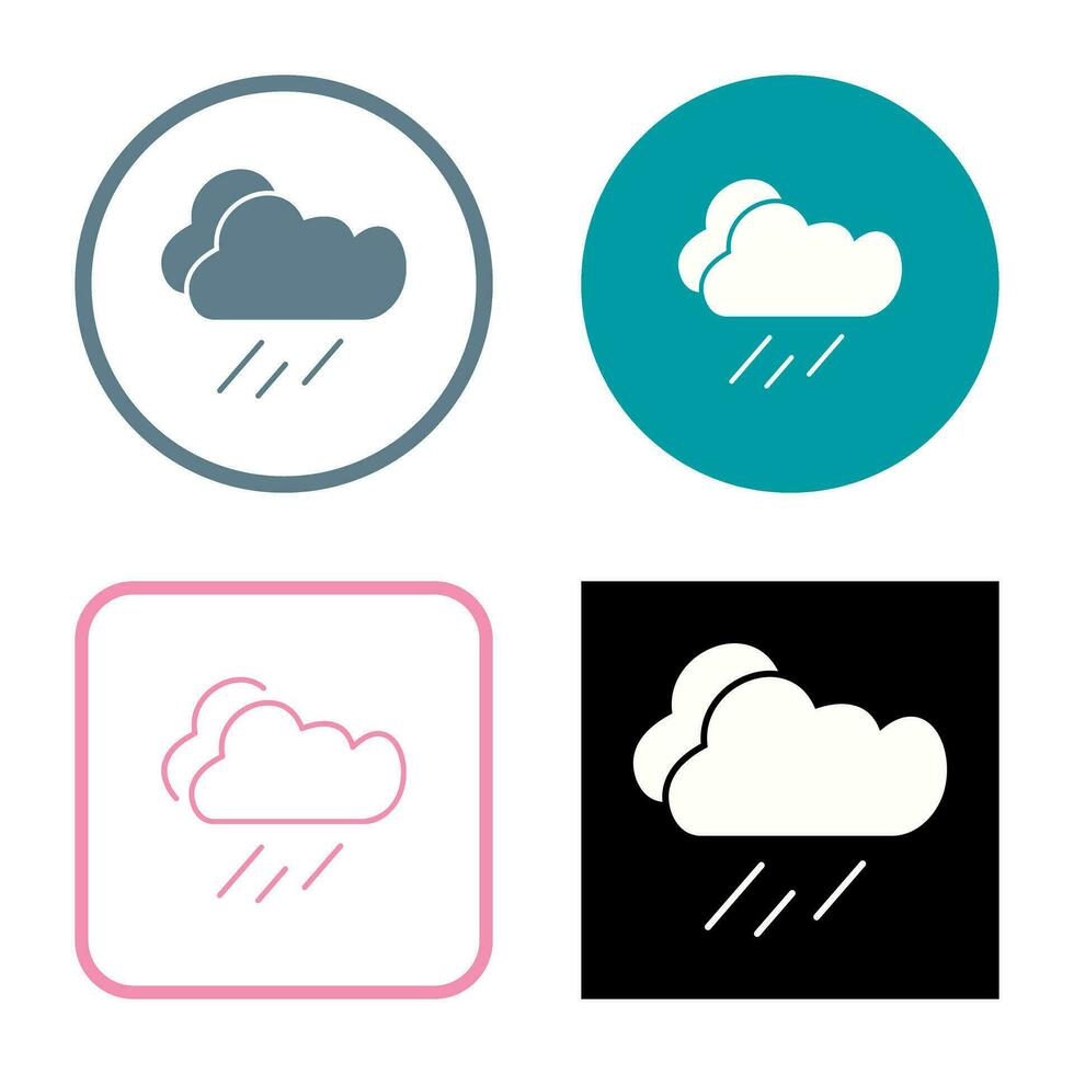 icono de vector de lluvia