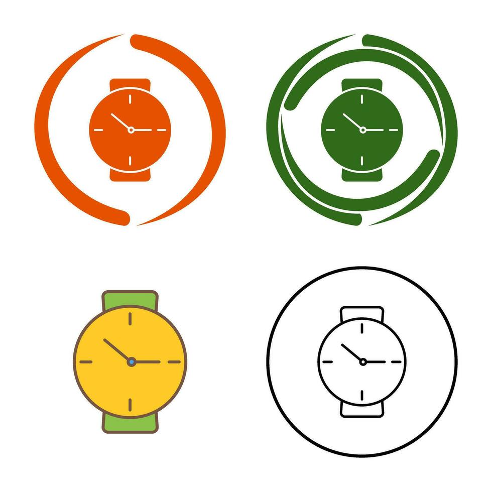 Wrist Watch Vector Icon