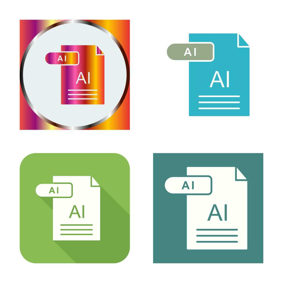 AI Vector Icon
