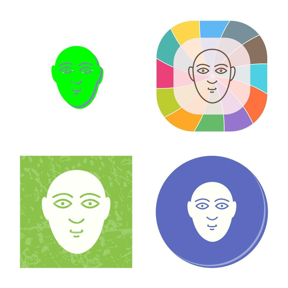 Human Face Vector Icon