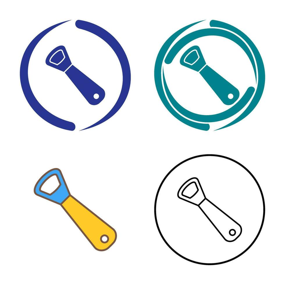 Bottle Opener Vector Icon