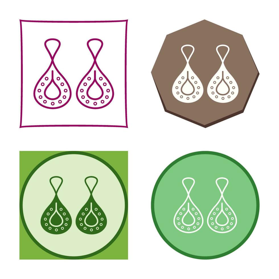 Earring Vector Icon