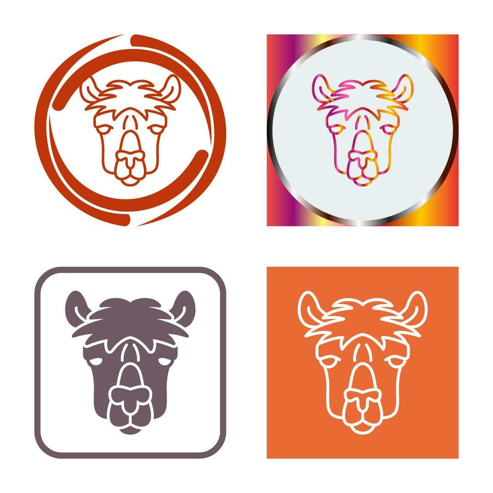 Alpaca Vector Icon