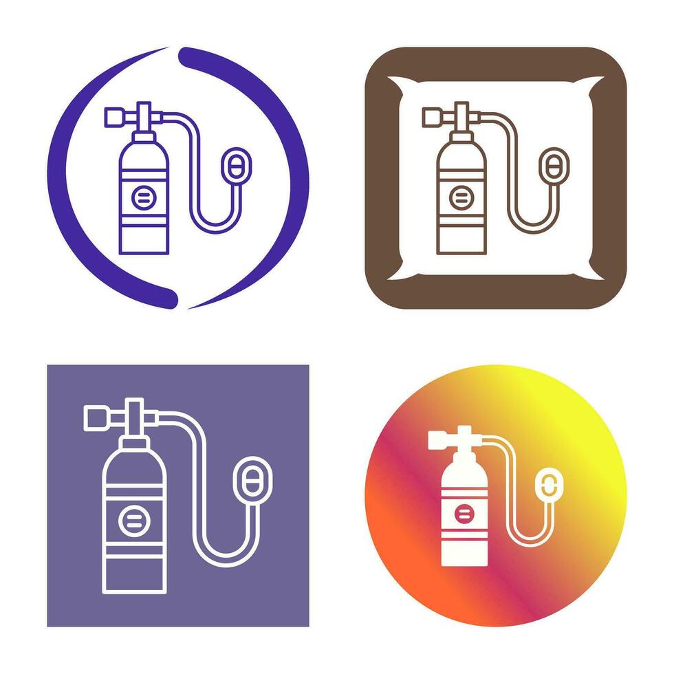 Oxygen Tank Vector Icon