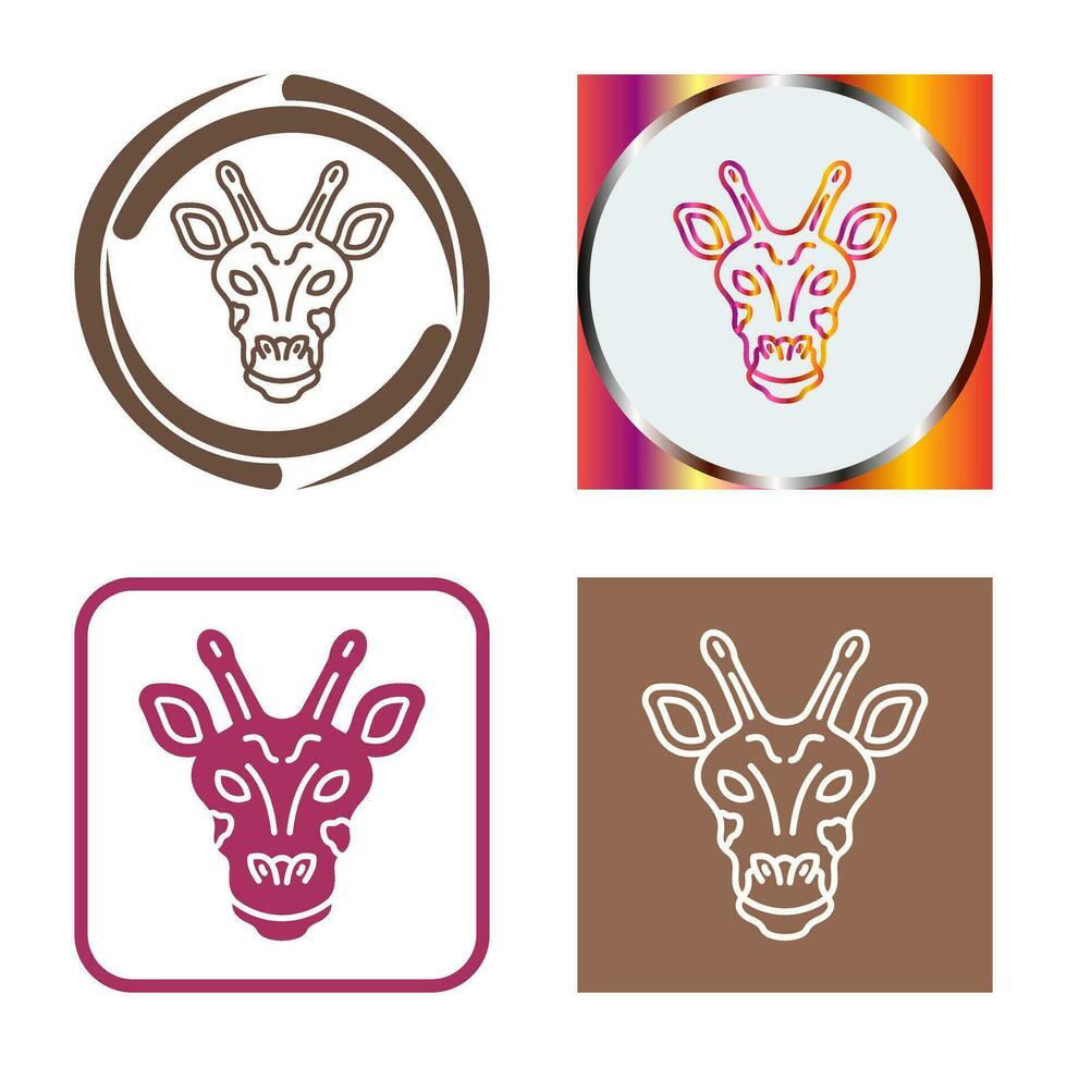 Giraffe Vector Icon