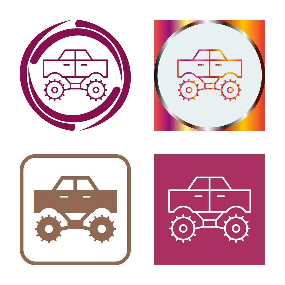 Monster Truck Vector Icon