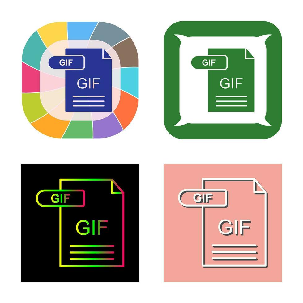 GIF Vector Icon