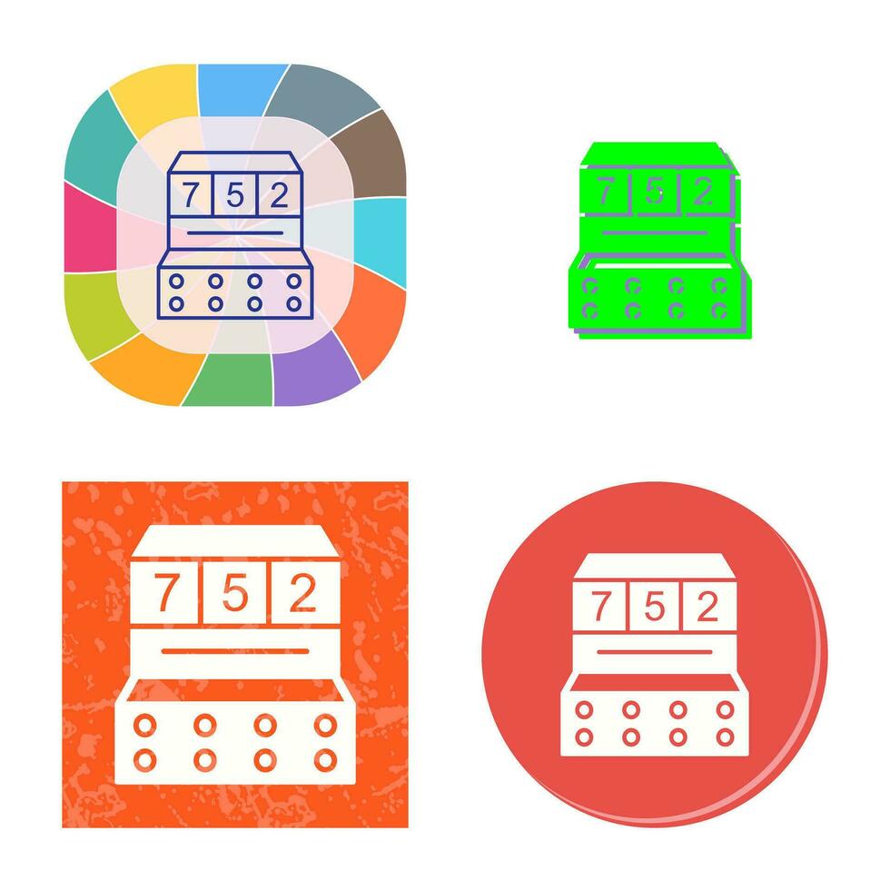 Slot Machine Vector Icon