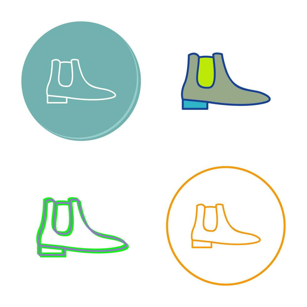 Men's Boots Vector Icon