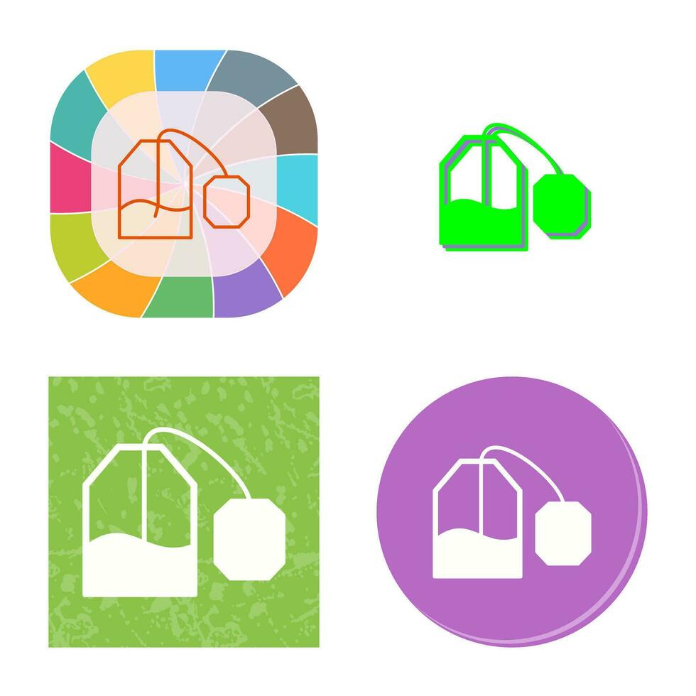 Tea Bag Vector Icon