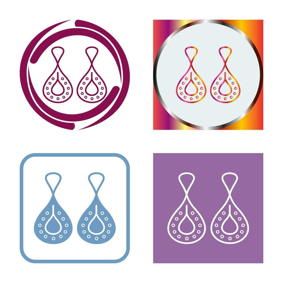 Earring Vector Icon