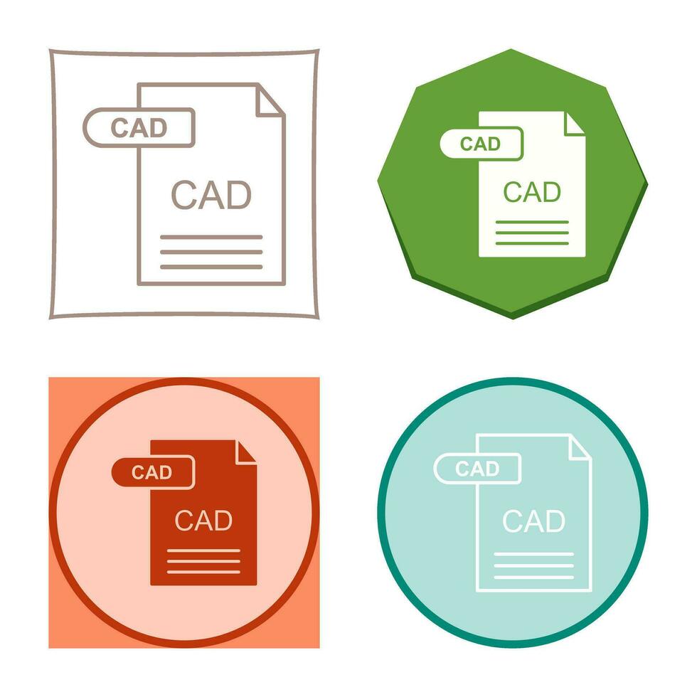 CAD Vector Icon