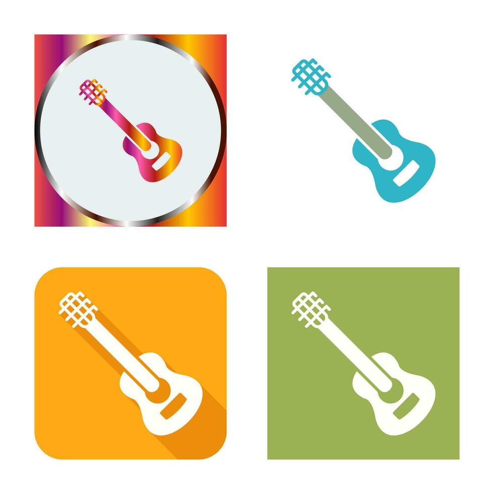 icono de vector de guitarra