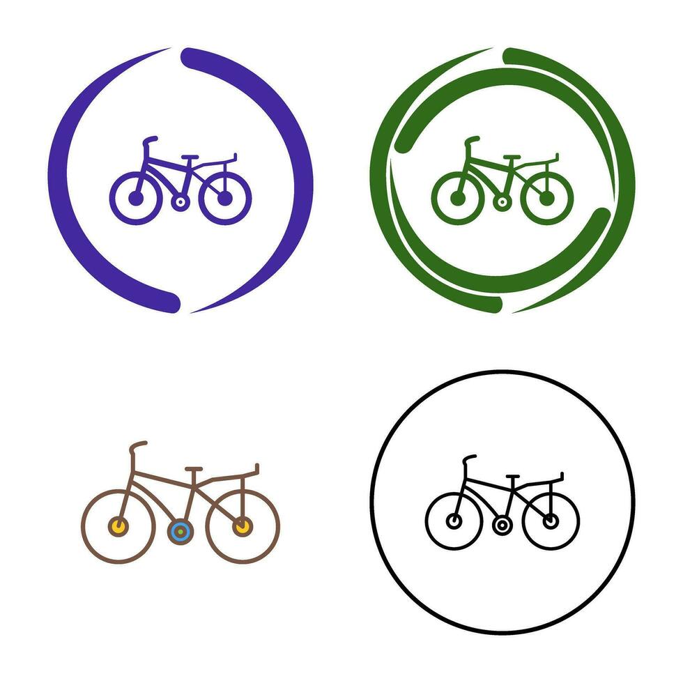 icono de vector de bicicleta