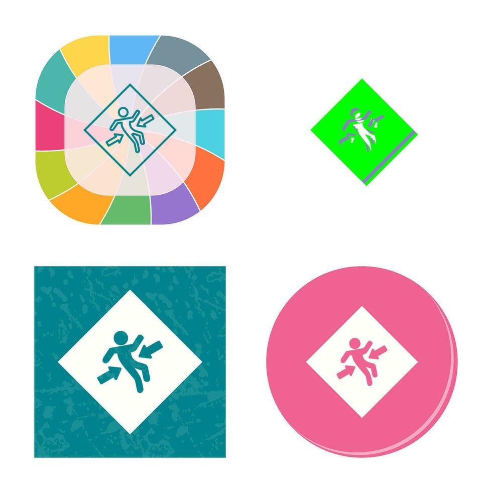 Crush Zone Vector Icon