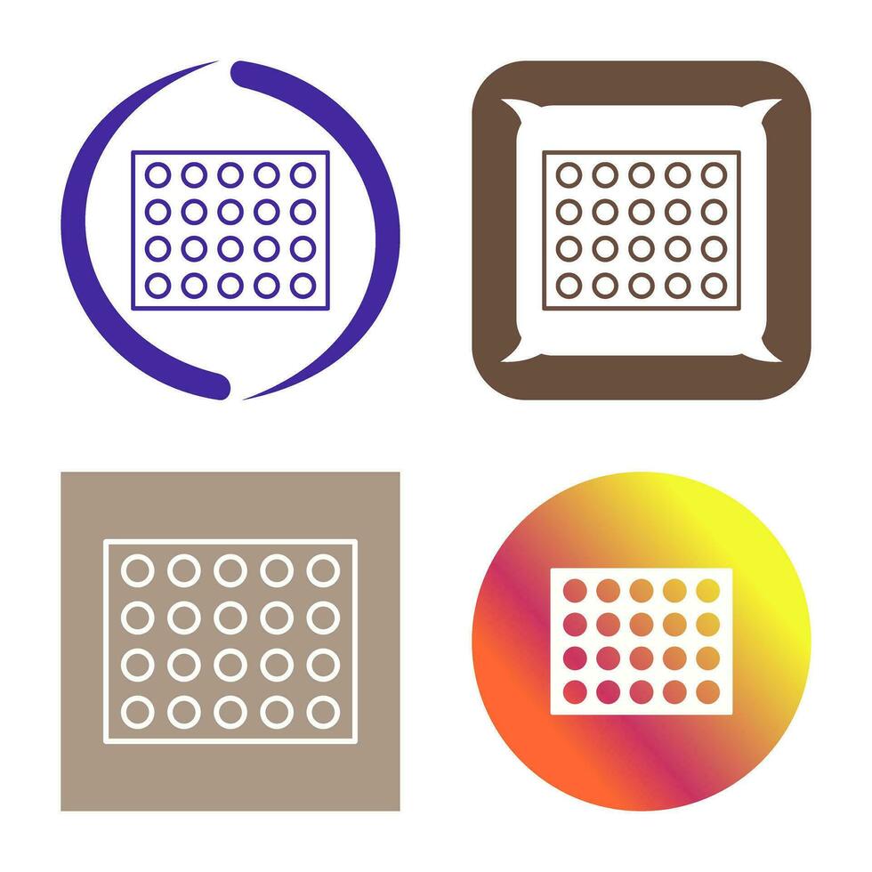 Colored Palette Vector Icon