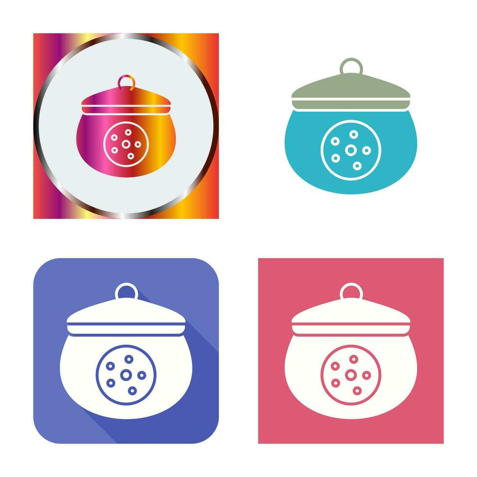 Cookie Jar Vector Icon