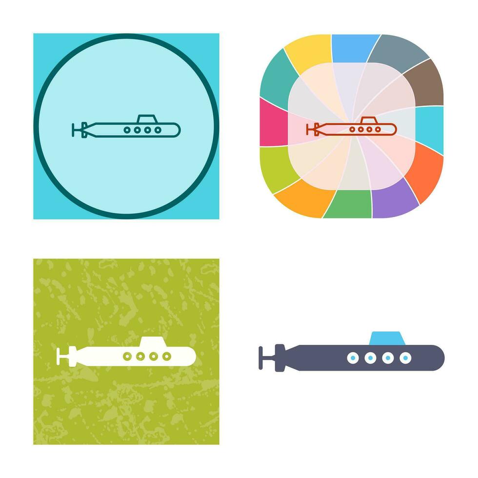 Submarine Vector Icon