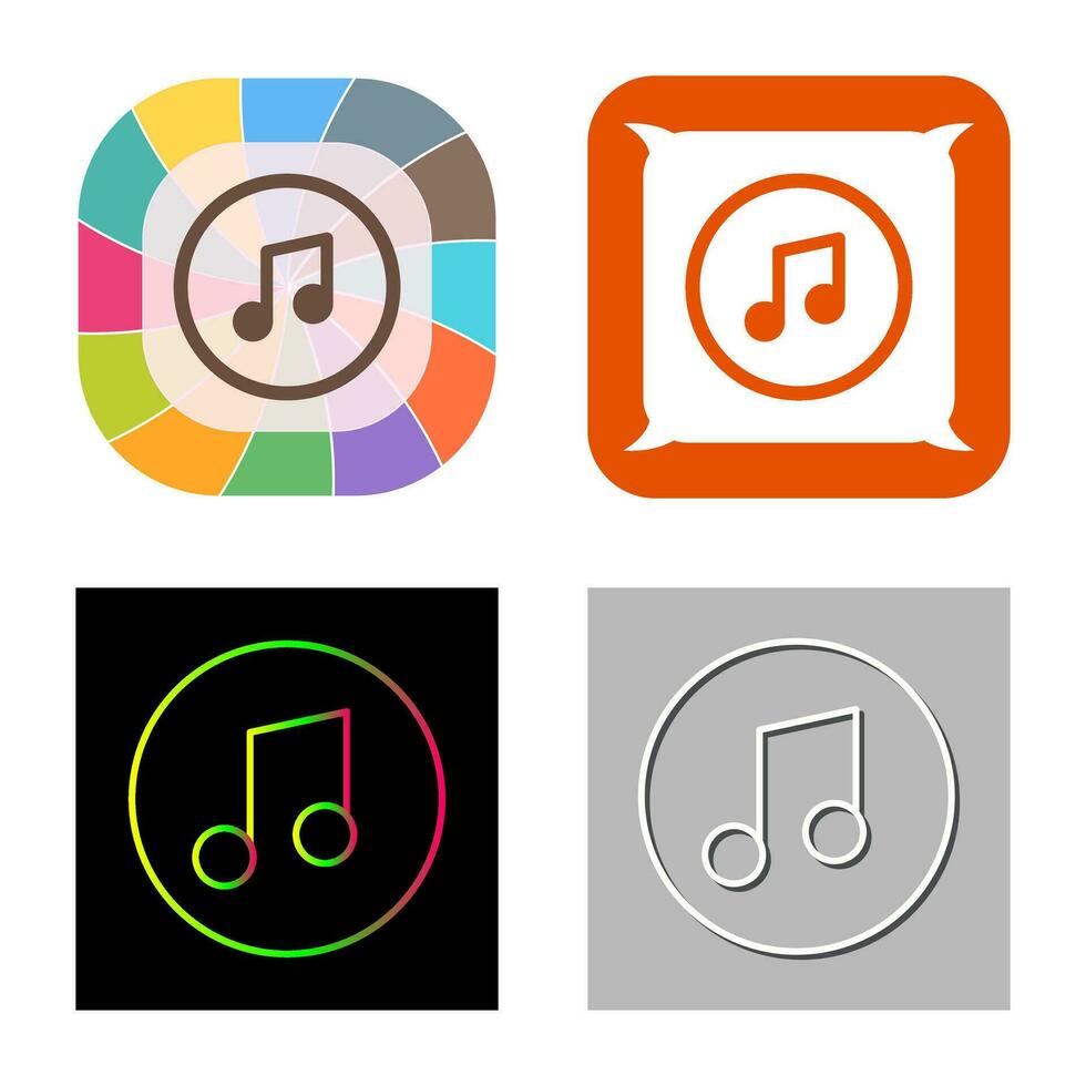 Music Player Vector Icon