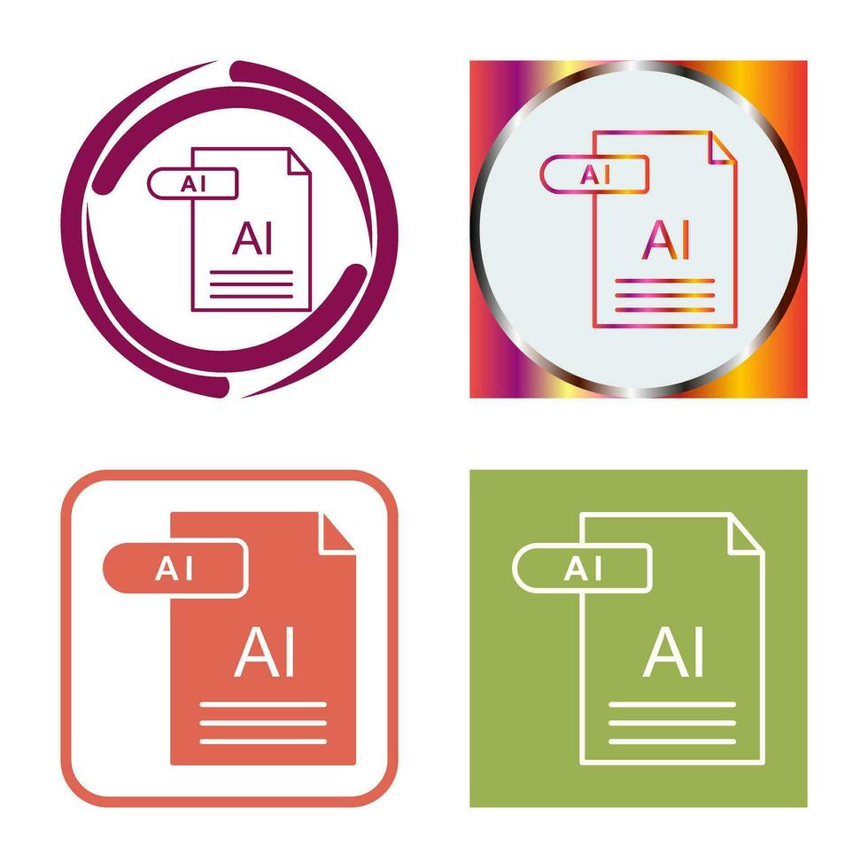 AI Vector Icon