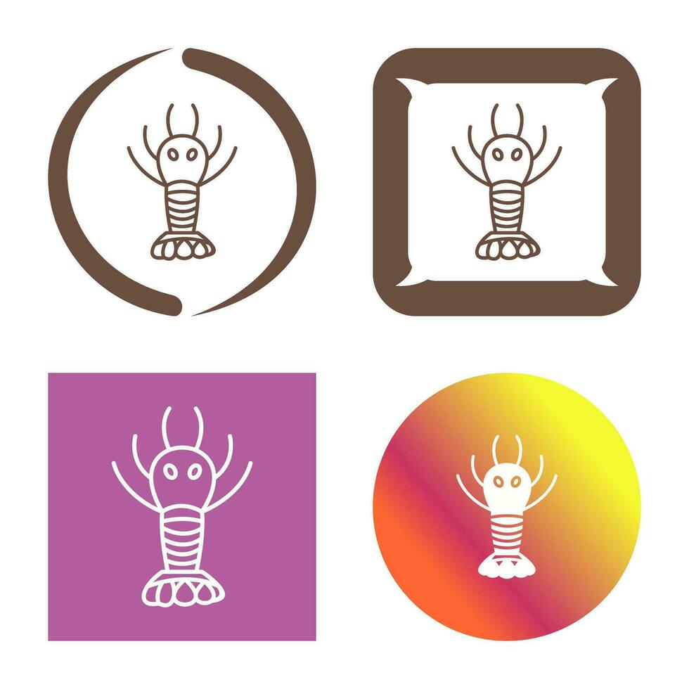 Lobster Vector Icon