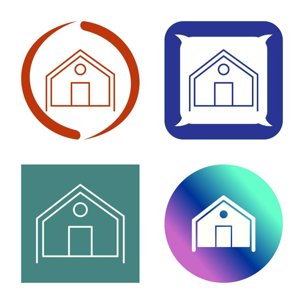 Tent Vector Icon