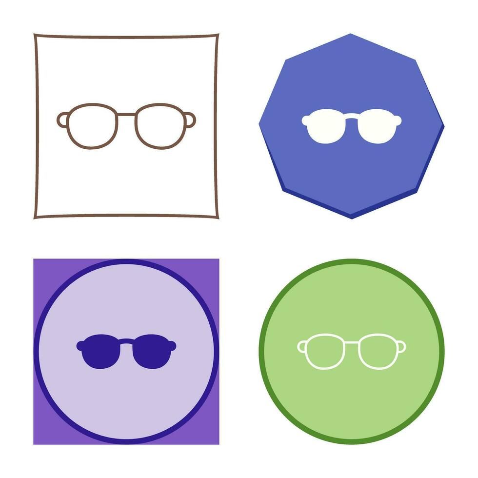 icono de vector de gafas de sol