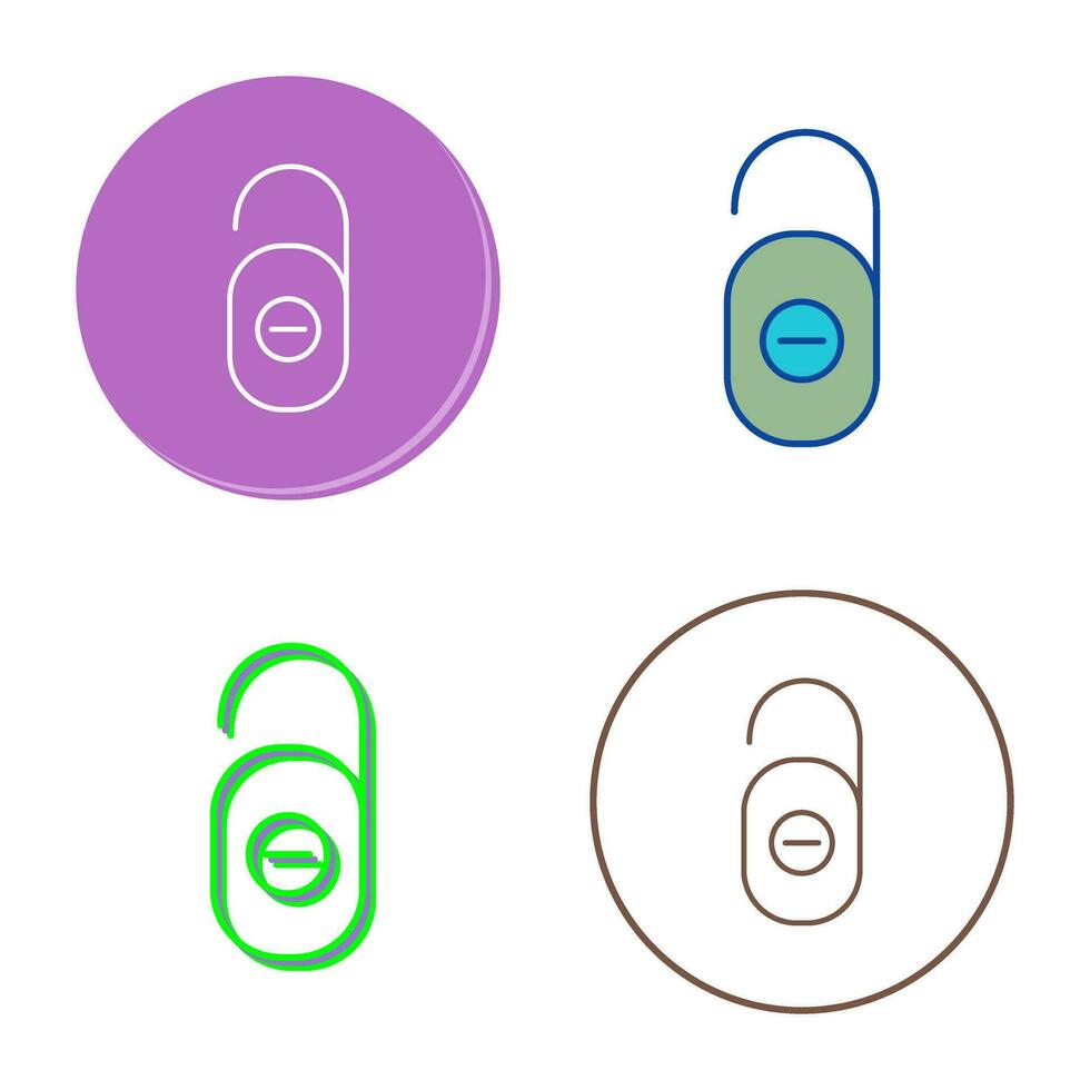 Do not Disturb Vector Icon