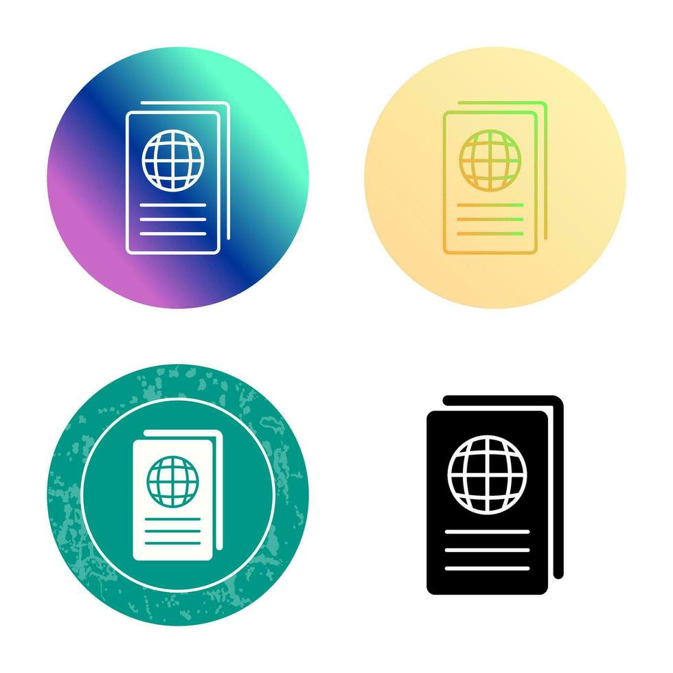 Global Report Vector Icon