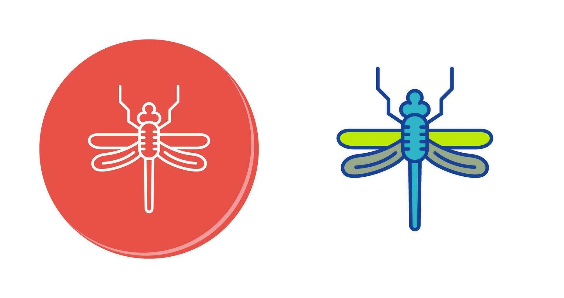 Dragonfly Vector Icon