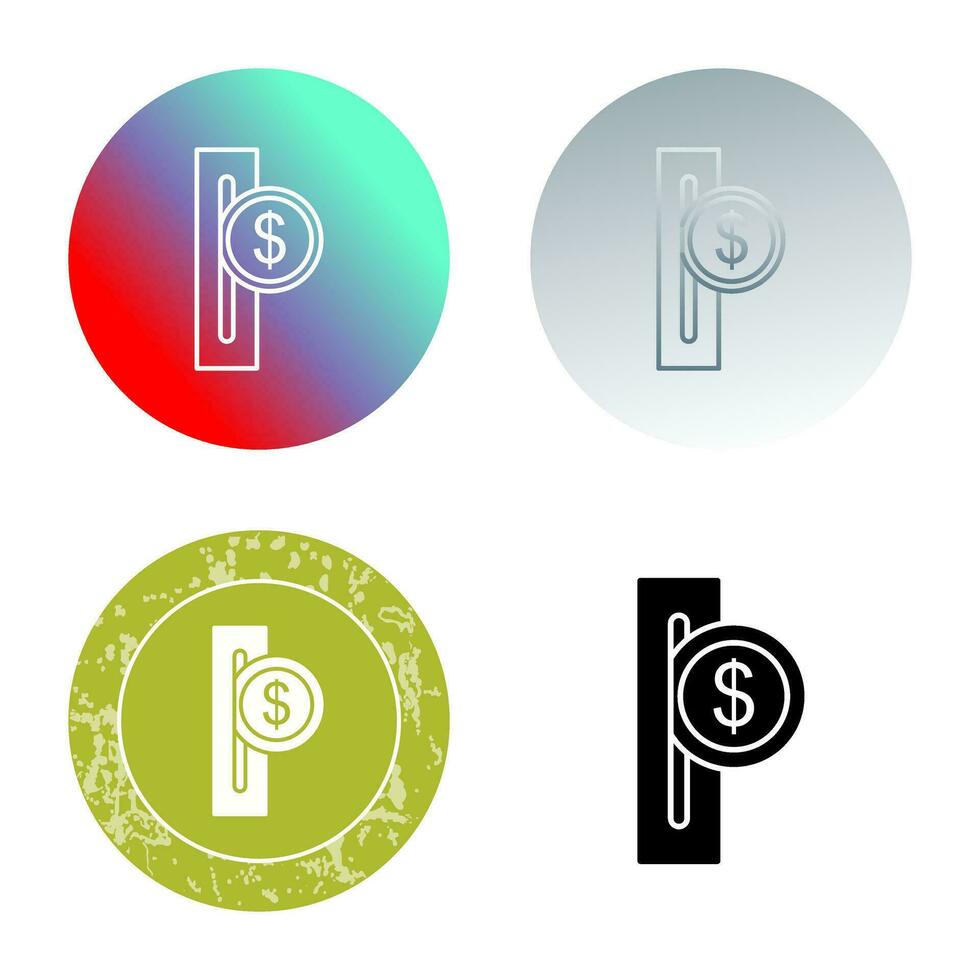 Slot for Coins Vector Icon
