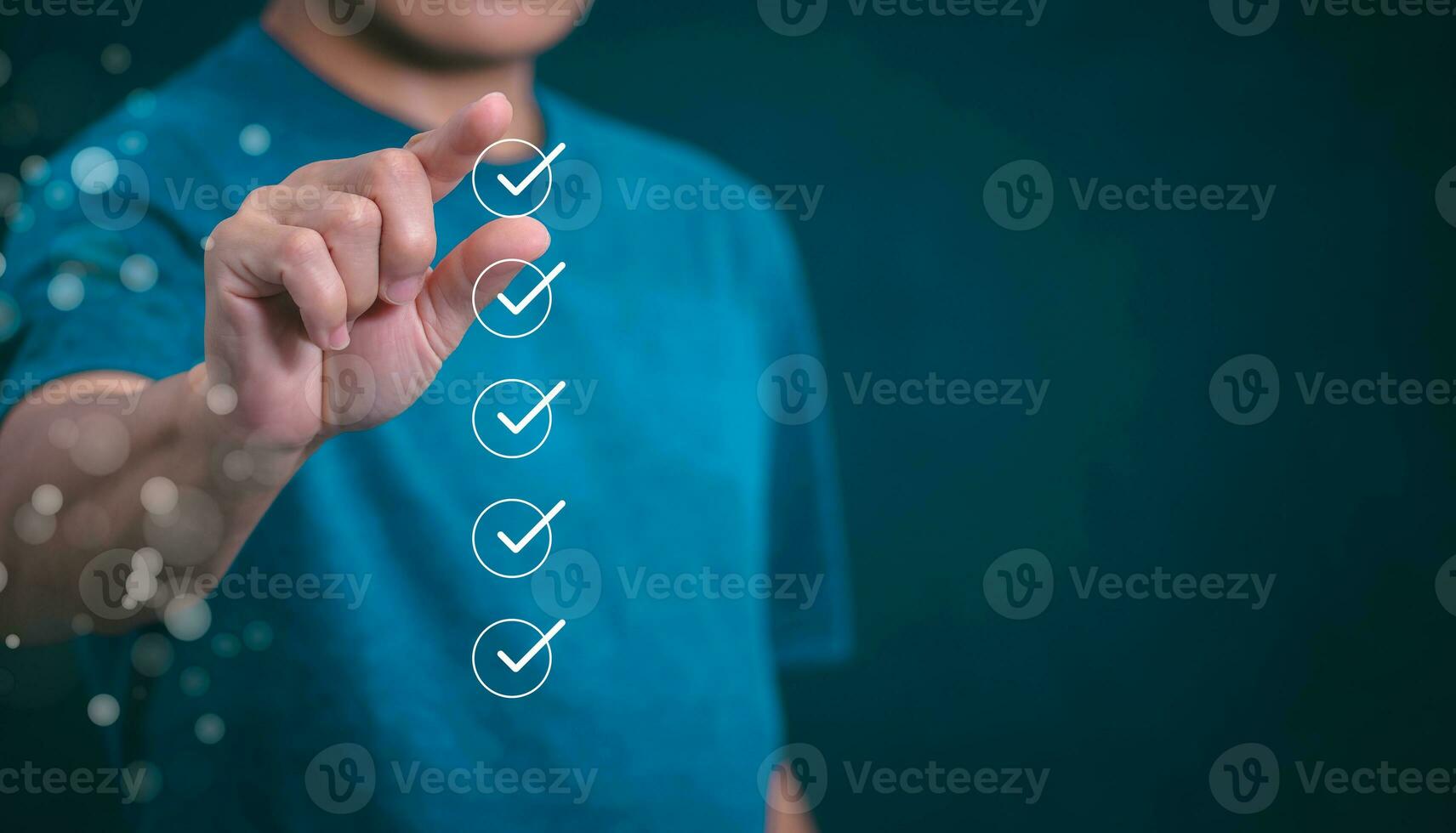 Customer services best excellent business rating experience. Satisfaction survey concept. user gives ratings to service experience on the online application, online marketing, and business processes. photo