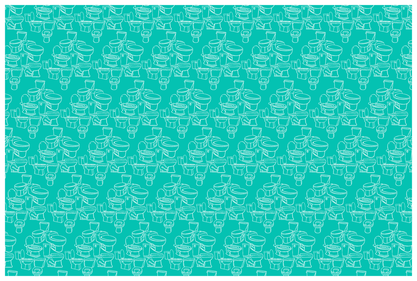 Toilet Line Art Pattern Background png