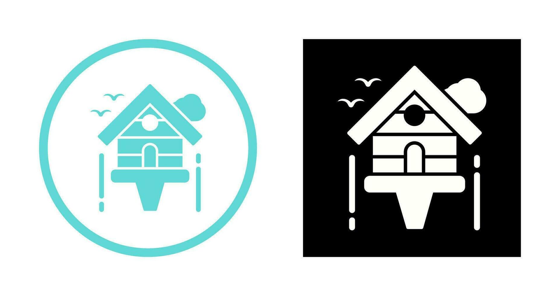 Birdhouse Vector Icon